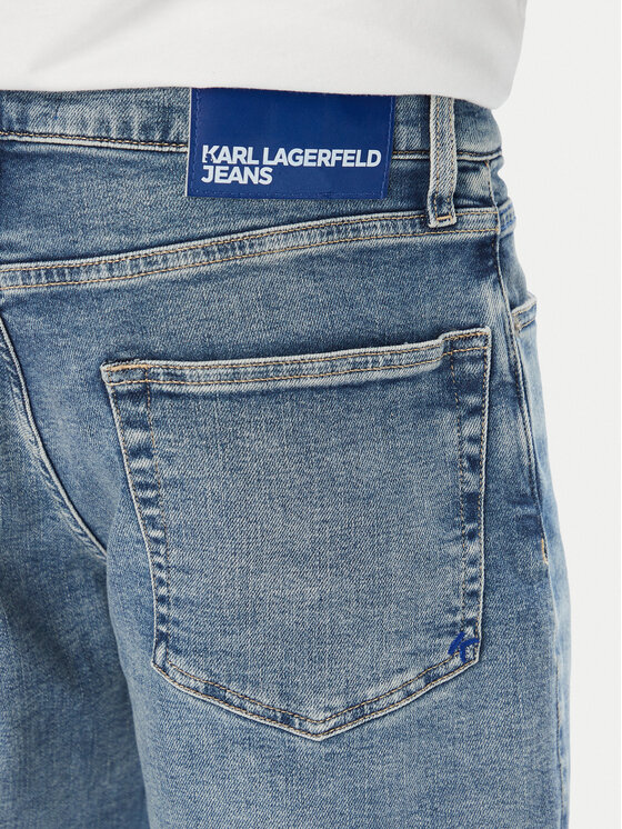 Karl Lagerfeld Jeans Karl Lagerfeld Jeans Teksad B4M10010 Sinine Straight Leg