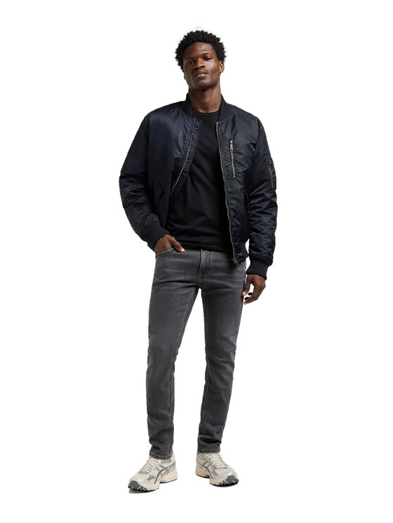 Lee Lee Jeansy 112370637 Szary Slim Fit