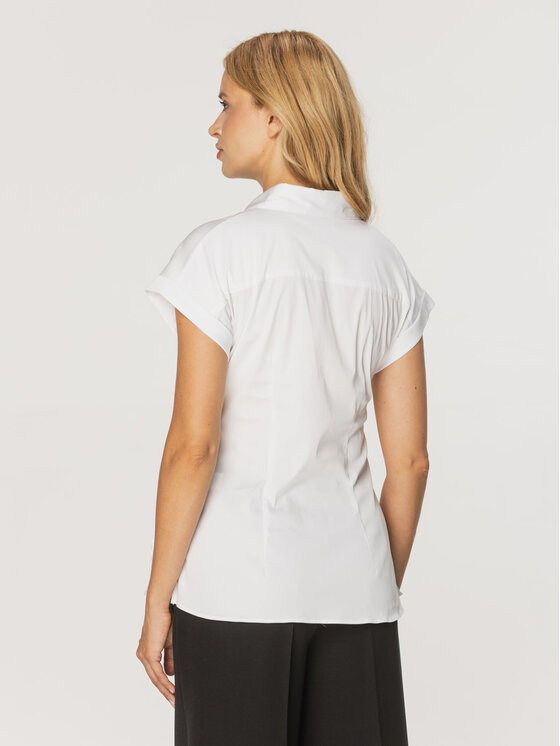 Willsoor Willsoor Koszula 61356 Biały Regular Fit