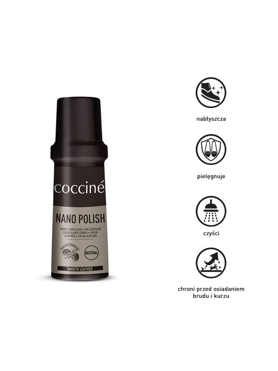 Coccine Coccine Spodrināšanas līdzeklis Nano Polish 55/30/75/02/Z/V4 Melns