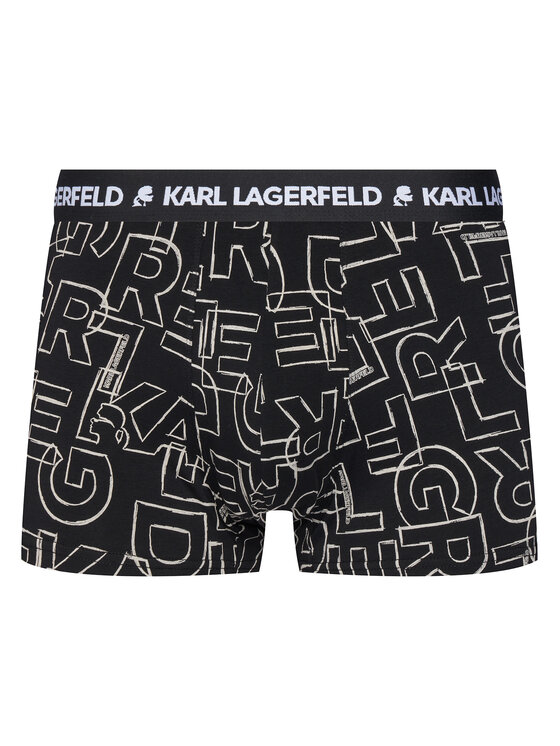 KARL LAGERFELD KARL LAGERFELD Set di 3 boxer A3M47014 Nero