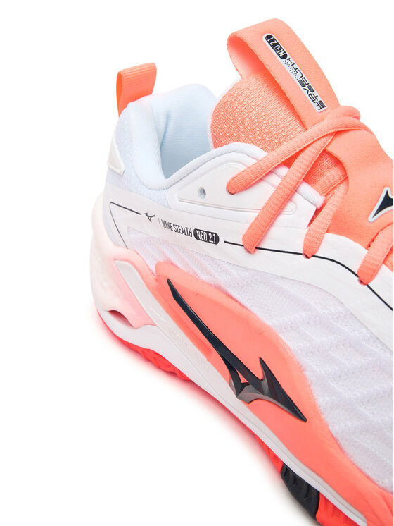 Mizuno Mizuno Обувки за зала Wave Stealth Neo 2.1 X1GA2640 Бял