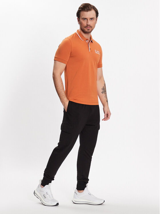 EA7 Emporio Armani EA7 Emporio Armani T-shirt 3RPF17 PJ03Z 1662 Arancione Regular Fit