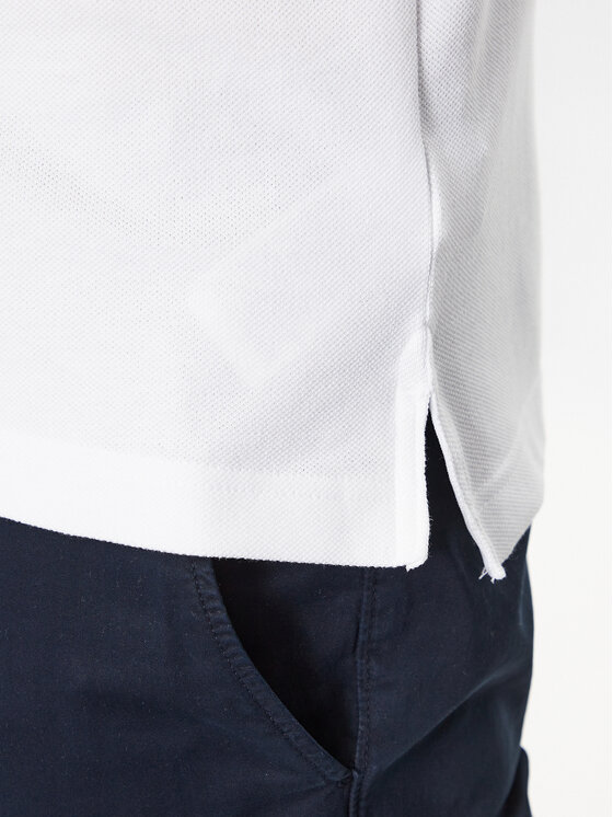 Tommy Hilfiger Tommy Hilfiger Polo 1985 MW0MW30750 Biały Slim Fit