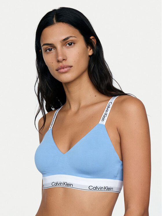 Calvin Klein Underwear Calvin Klein Underwear Sutien Bralette LV00QF8504 Albastru