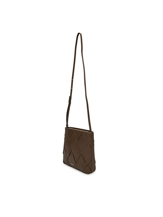 Calvin Klein Calvin Klein Ročna torba Ck Woven Square Crossbody K60K612991 Rjava
