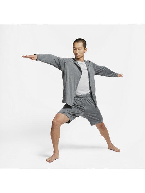 Nike Nike Felpa Yoga Dri-FIT Grigio Regular Fit