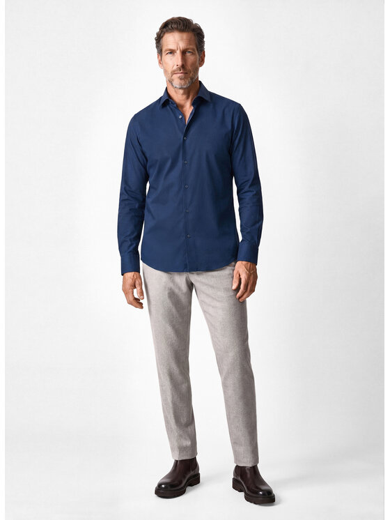 Pako Lorente Pako Lorente Koszula P26WF-1X-014 Granatowy Slim Fit