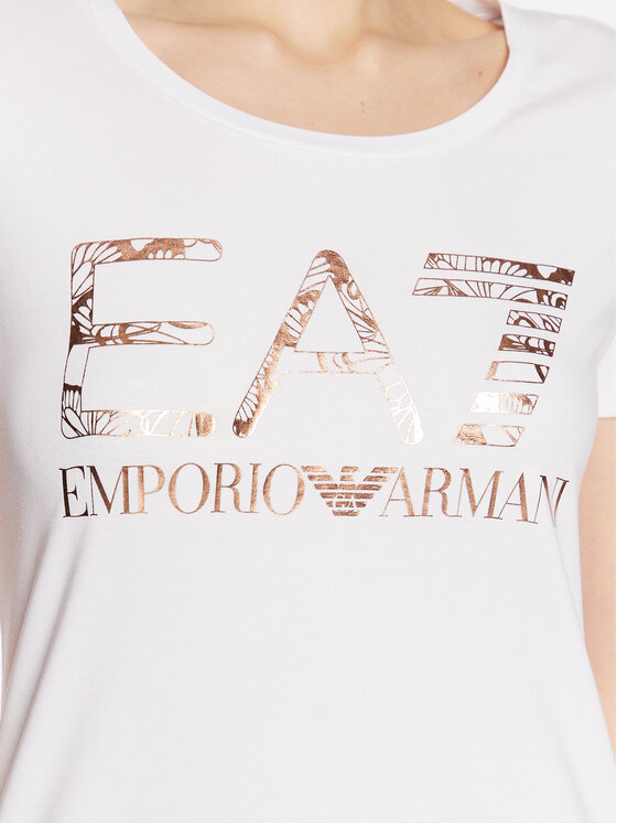 T-shirt 3RTT17 TJDZZ 1100 Bianco Regular Fit