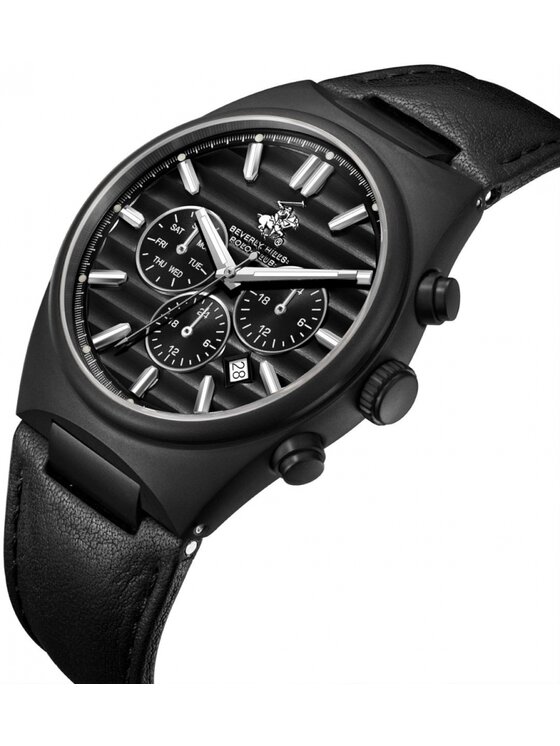 Beverly Hills Polo Club Beverly Hills Polo Club Zegarek BP3821X.651 Czarny