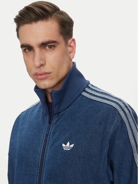 adidas adidas Jeansjacke adicolor Denim Firebird JC6233 Blau Loose Fit