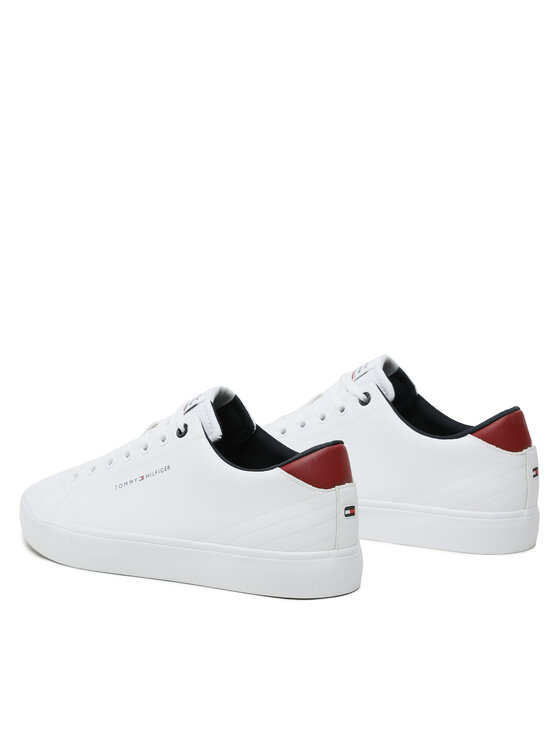 Tommy Hilfiger Tommy Hilfiger Superge Hi Vulc Core Low Lth FM0FM04687 Bela