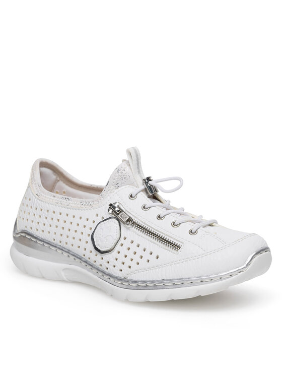 Rieker Rieker Sneakersy L3296-82 Biały