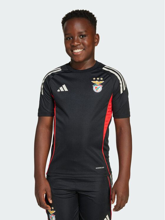 adidas adidas Koszulka techniczna Benfica Tiro 25 Competition Training Jersey Czarny Regular Fit