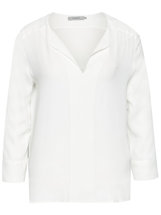 Marella Marella Halenka Minetta 31112611200 Bílá Regular Fit