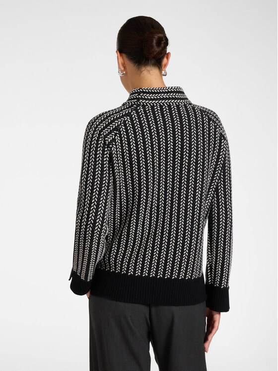 Elena Mirò Elena Mirò Maglione M044Z000806N0A1 Nero Regular Fit