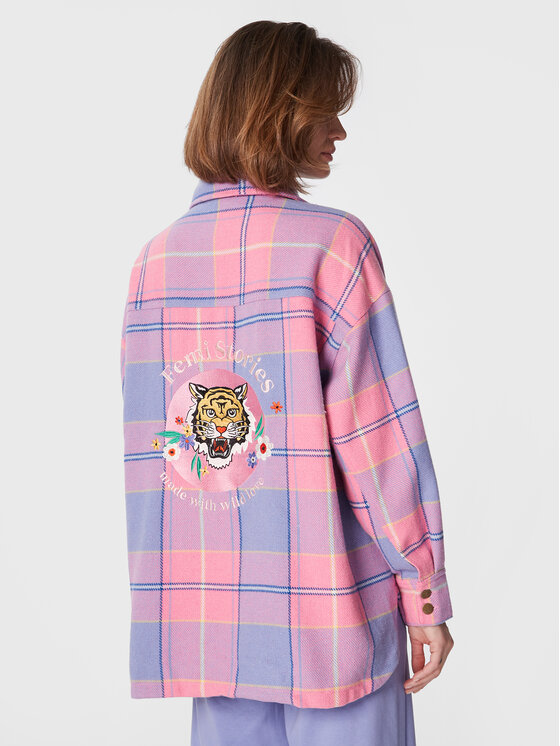 Giacca di transizione Sambro Rosa Relaxed Fit