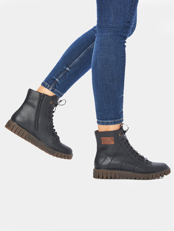 Rieker Rieker Auliniai batai Y3421-00 Juoda