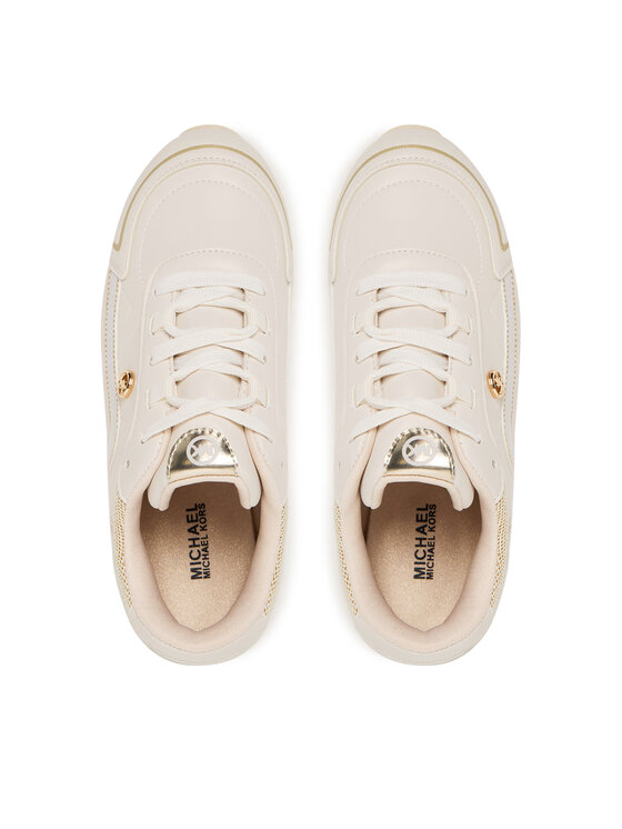MICHAEL Michael Kors MICHAEL Michael Kors Sportcipők Byrdie Trainer MK02725256 Ekru