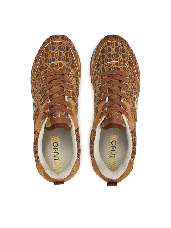 Liu Jo Liu Jo Sneakersy Maxi Wonder 71 BF4003 PX195 Brązowy