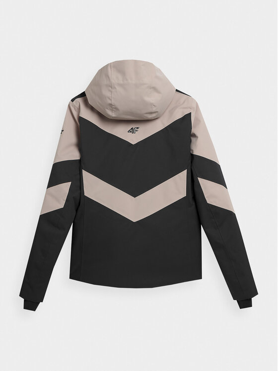 4F 4F Skijaška jakna 4FAW23TTJAF338 Bež Slim Fit