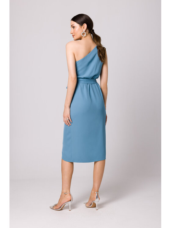 Makover Makover Vestito da giorno K160 Blu Regular Fit