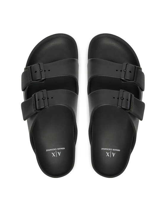 Armani Exchange Armani Exchange Šľapky XUP015 XV821 00002 Čierna