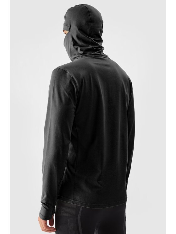 4F 4F Intimo termico pezzo sopra 4FWAW24UBRUM077-20S Nero