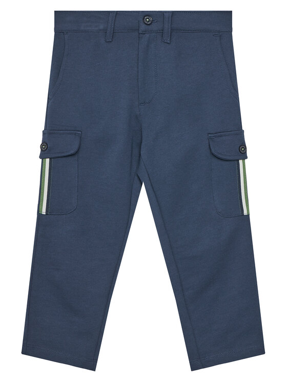 Original Marines Original Marines Bavlnené nohavice DFP2099CM Modrá Regular Fit