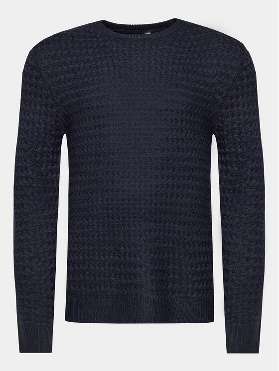 Brave Soul Pulover MK-273BRIGHAMB Bleumarin Regular Fit