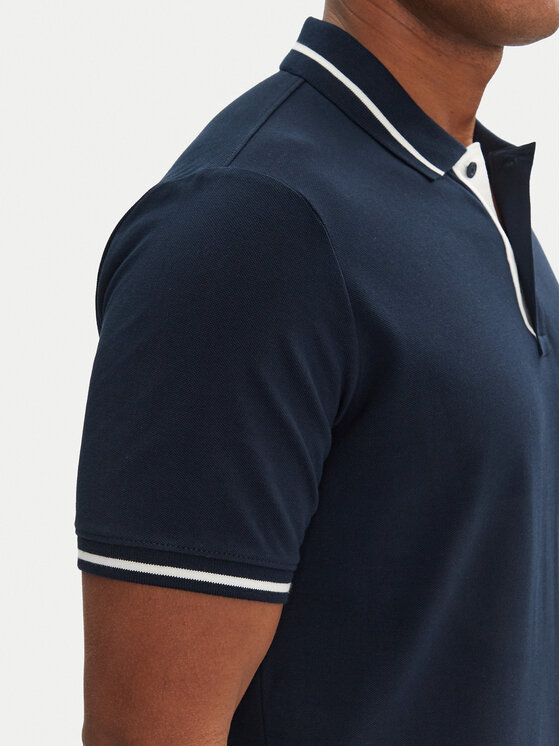 Tommy Jeans Tommy Jeans Polo DM0DM20745 Tamnoplava Regular Fit