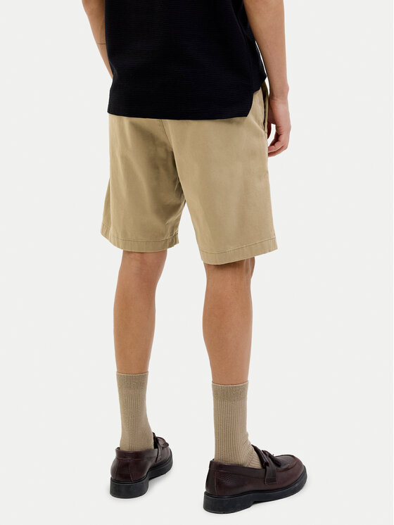 Jack&Jones Jack&Jones Kratke hlače iz tkanine Marco 12269368 Rjava Regular Fit