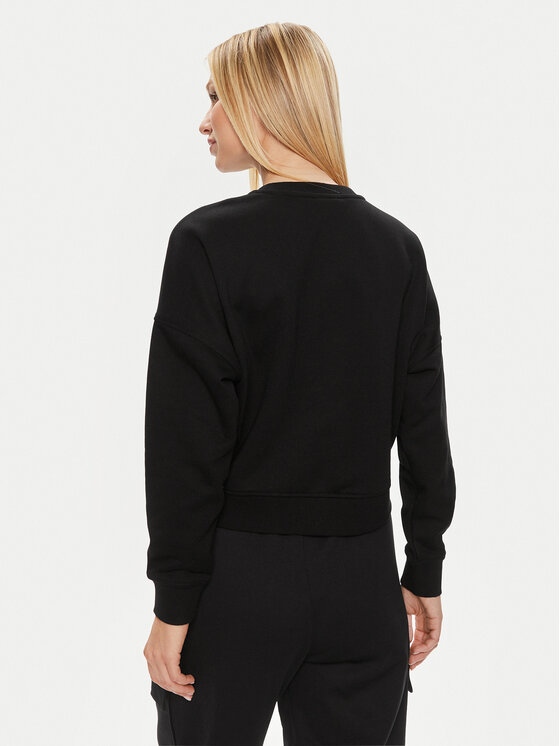 Guess Guess Суитшърт Skylar V4GQ07 K8802 Черен Relaxed Fit