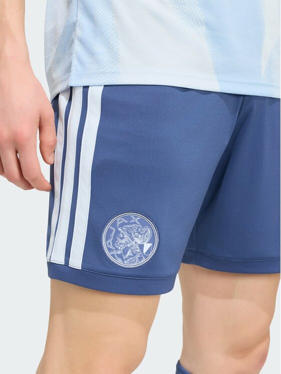 adidas adidas Szorty sportowe Ajax Amsterdam 26/27 Third Niebieski jasny Regular Fit