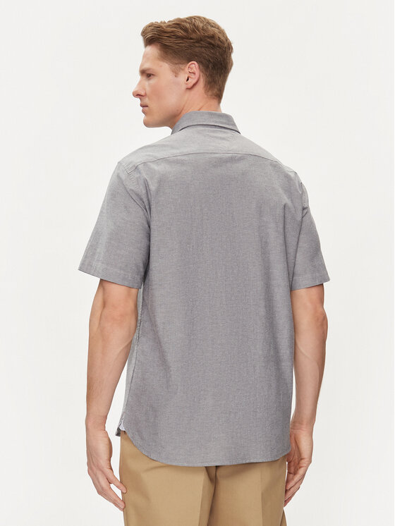 Tommy Hilfiger Tommy Hilfiger Camicia 1985 MW0MW33810 Grigio Slim Fit