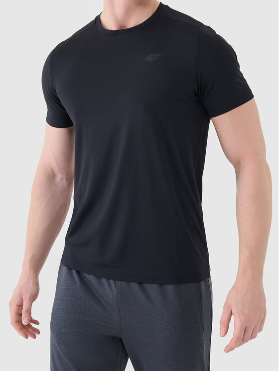 4F 4F T-Shirt 4FWAW26TFTSM2355-20S Czarny Active Fit