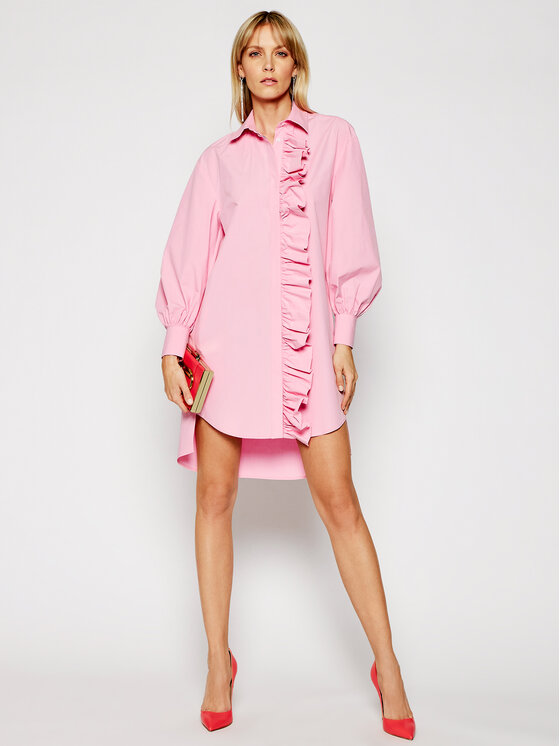 Vestito chemisier 3041MDA02 217104 Rosa Regular