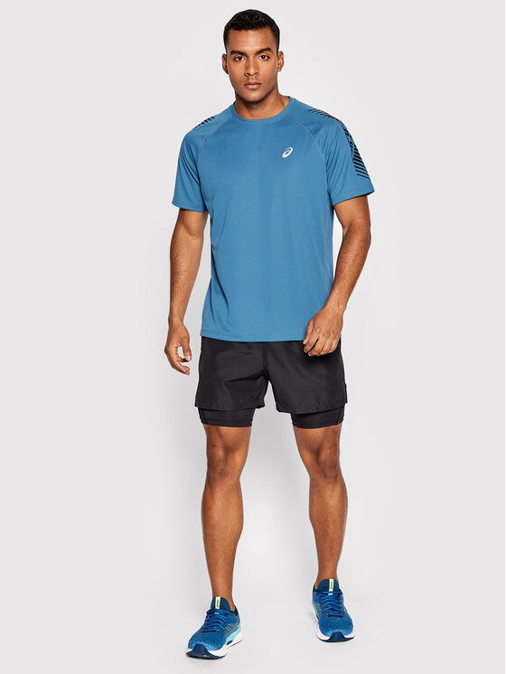 Maglietta tecnica Icon 2011B055 Blu Regular Fit