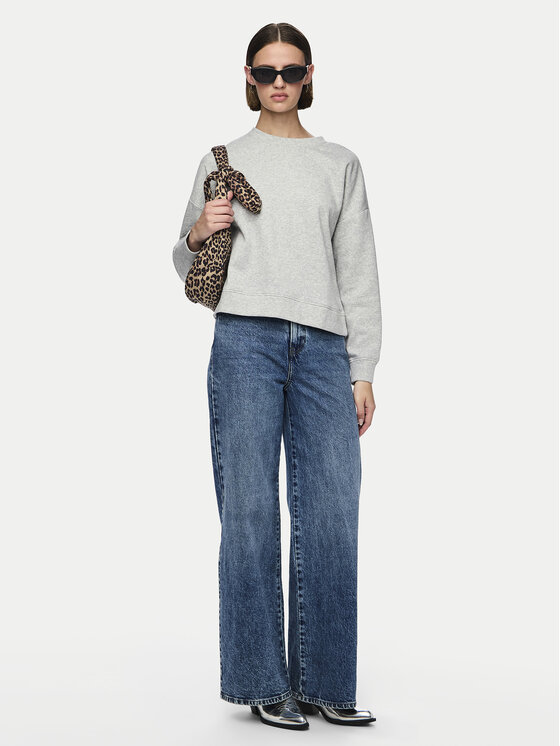 Pieces Pieces Bluza Chili 17113432 Szary Regular Fit