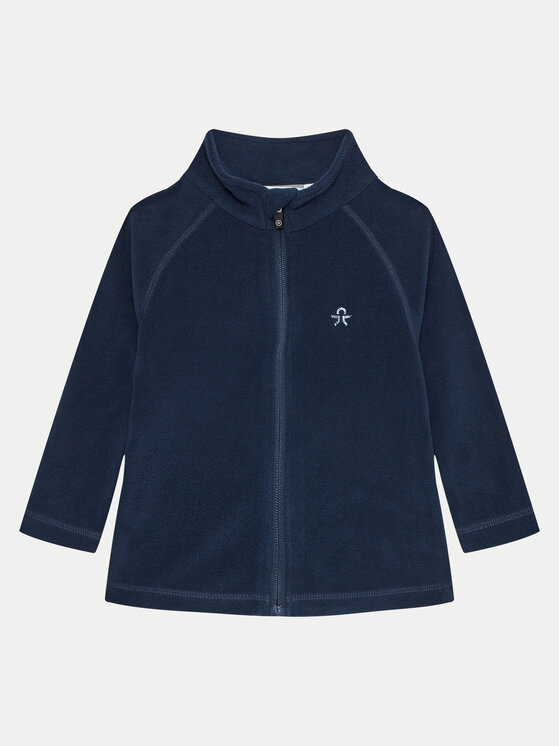Color Kids Fleecová mikina 5817 Tmavomodrá Regular Fit