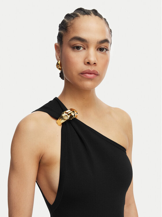 Elisabetta Franchi Elisabetta Franchi Vakarkleita AM-43B-62E2-V600 Melns Slim Fit