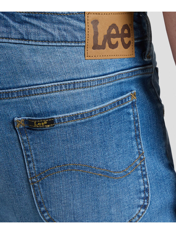 Lee Lee Jeansy 112386553 Niebieski Slim Fit