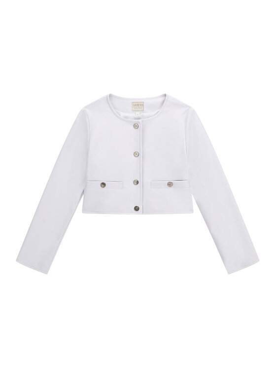 Guess Kids Guess Kids Kurtka przejściowa 170835 Biały Classic Fit