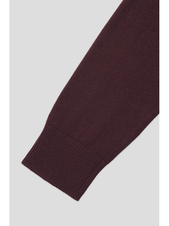 Lancerto Lancerto Golf Mikkel SW073224000063 Bordowy Regular Fit