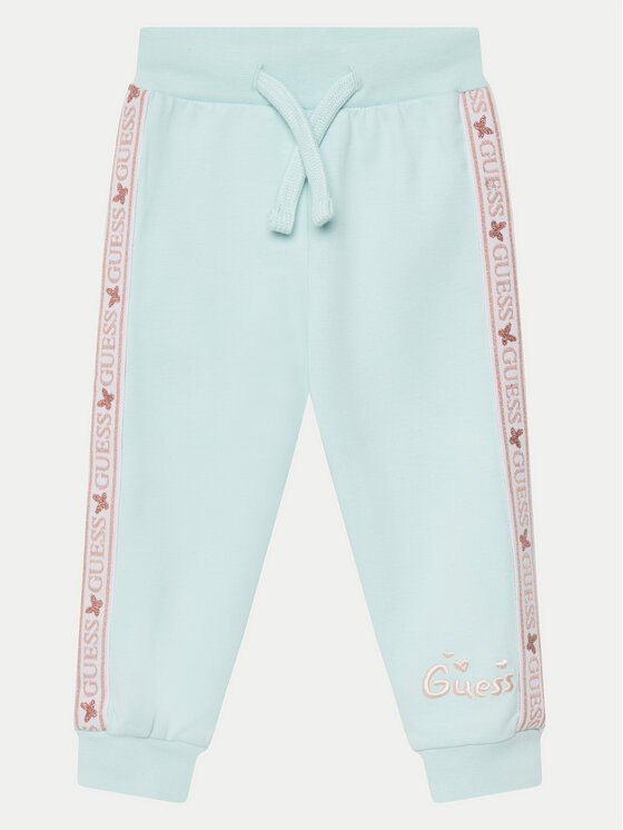 Guess Guess Súprava blúzka a nohavice A5RG19 KA6R4 Modrá Regular Fit