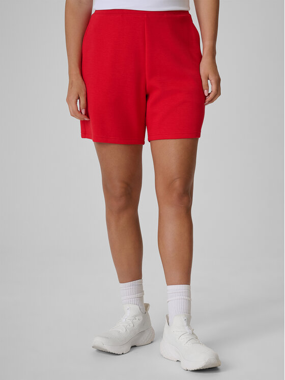 4F 4F Szorty sportowe STREFA KIBICA Czerwony Regular Fit