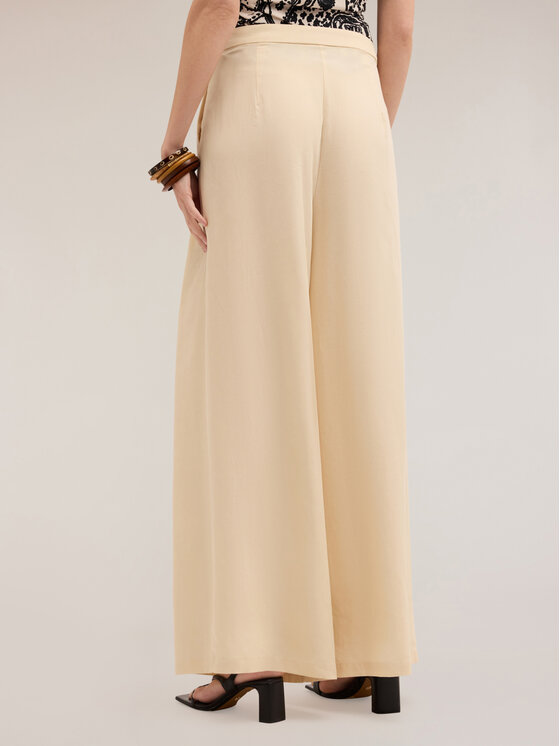 Motivi Motivi Pantaloni di tessuto P032Q004006N011 Écru Over Fit