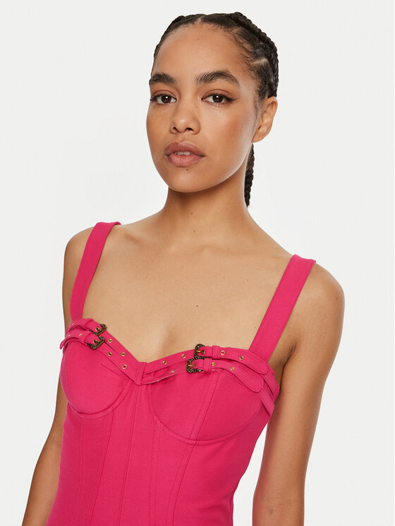 Versace Jeans Couture Versace Jeans Couture Coctailkleid 77HAO935 Rosa Slim Fit