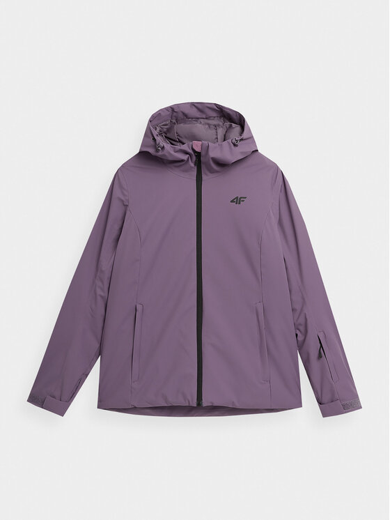 4F 4F Skijacke 4FAW23TJACF120 Violett Regular Fit