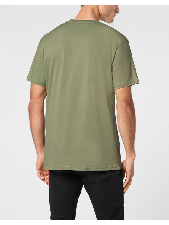 PHILIPP PLEIN PHILIPP PLEIN Tričko 9455 Zelená Regular Fit